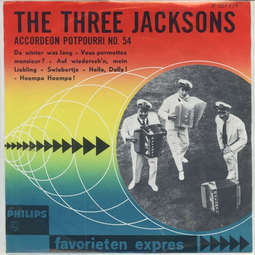3 Jacksons - Accordeon Potpourri No. 54 34329 Vinyl Singles Goede Staat