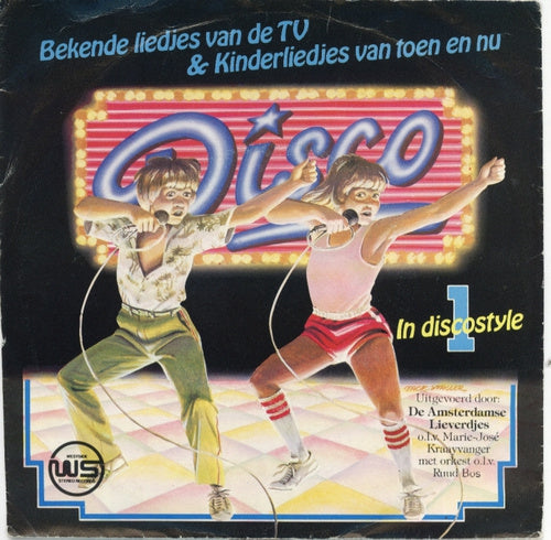 Amsterdamse Lieverdjes - Bekende Liedjes Van De TV 07691 Vinyl Singles Vinyl Very Good (VG) <br> Hoes Good Plus (G+)