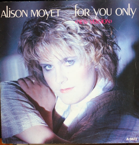 Alison Moyet - For You Only (New Version) Vinyl Very Good (VG) <br> Hoes Good Plus (G+)