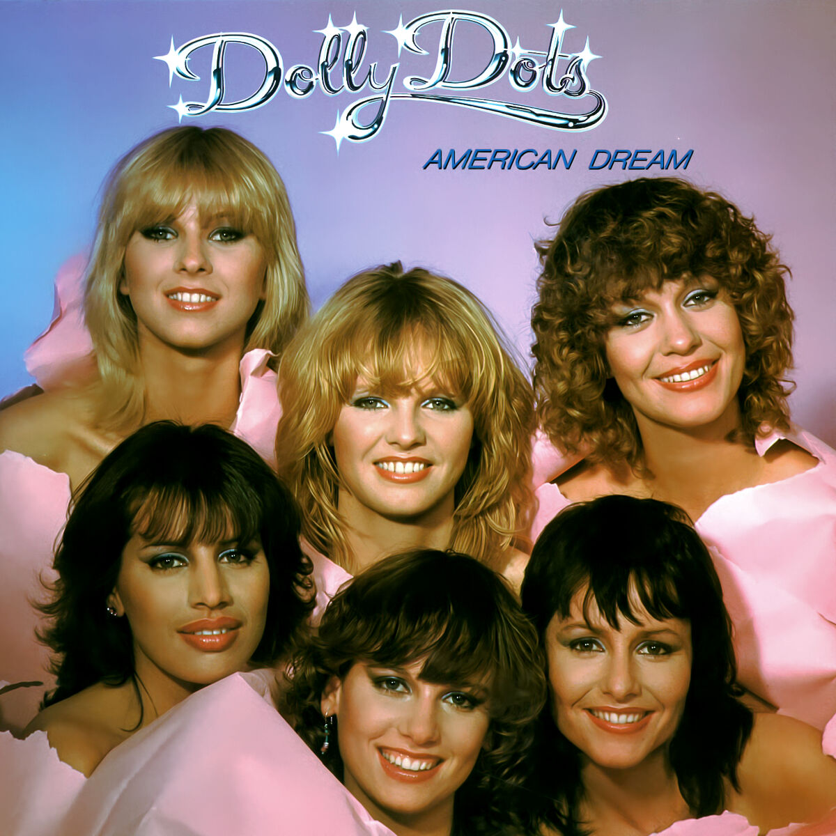 Dolly Dots - American Dream (LP) Vinyl LP Vinyl Very Good (VG) <br> Hoes Good Plus (G+)