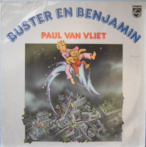Paul van Vliet - Buster En Benjamin (LP) Vinyl LP Vinyl Very Good (VG) <br> Hoes Good Plus (G+)