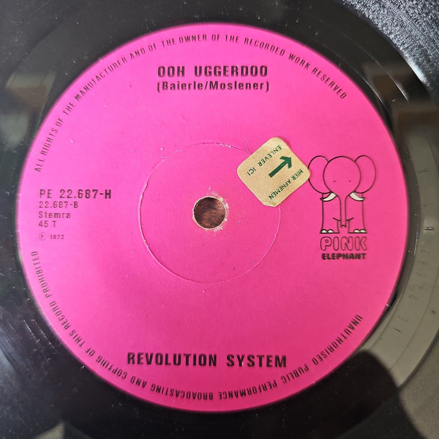 Revolution System - Carmen Brasilia Vinyl Singles Vinyl Very Good (VG) <br> Hoes Generic