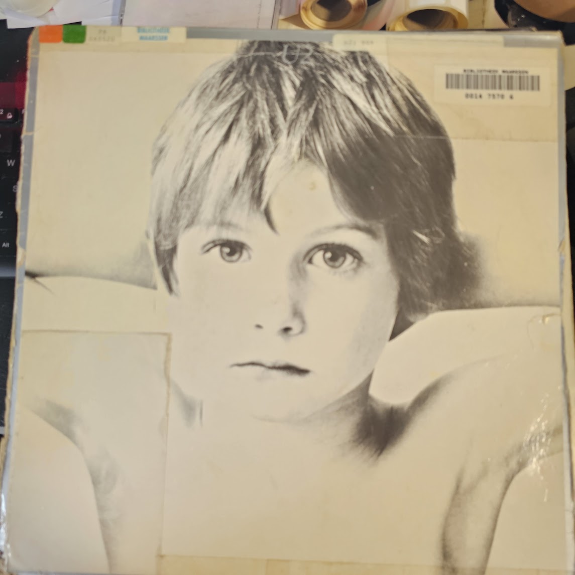 U* - Boy (LP) Vinyl LP Vinyl Goed / Hoes Zie Foto