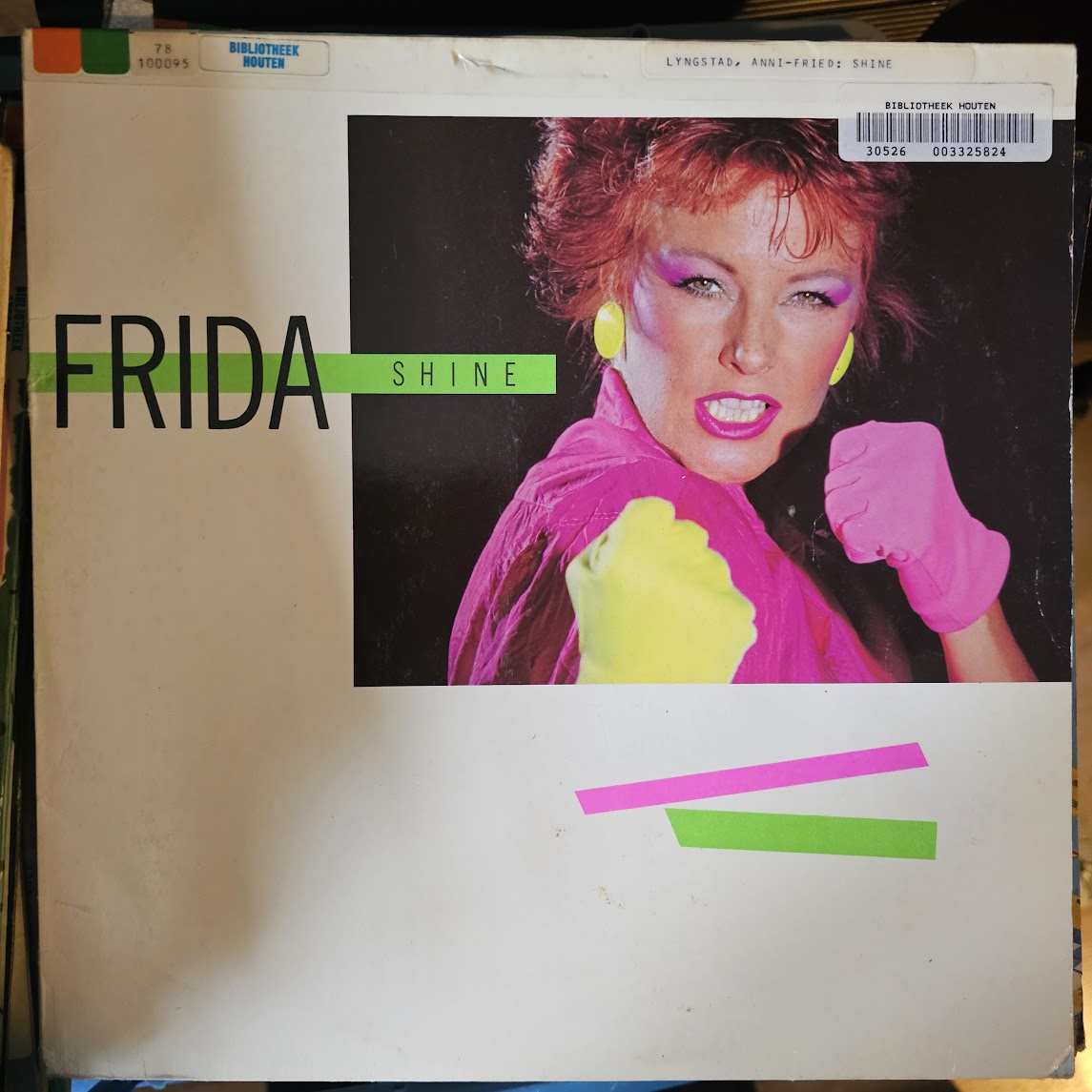 Frida - Shine (LP) Vinyl LP Vinyl Goed / Hoes Zie Foto