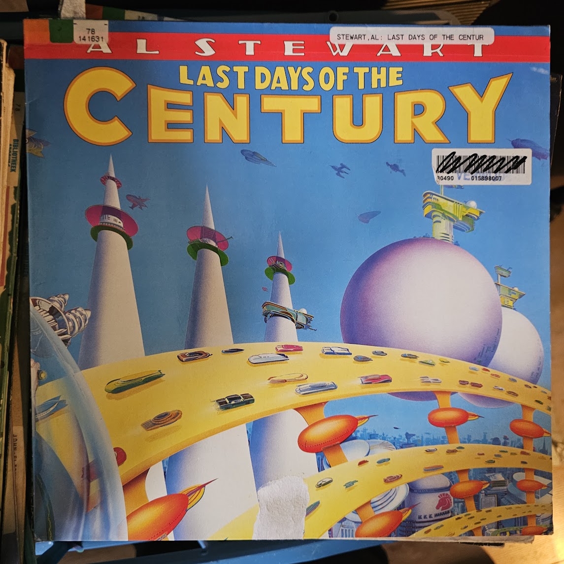 Al Stewart - Last Days Of The Century (LP) (B-Keus) Vinyl LP Vinyl Goed / Hoes Zie Foto
