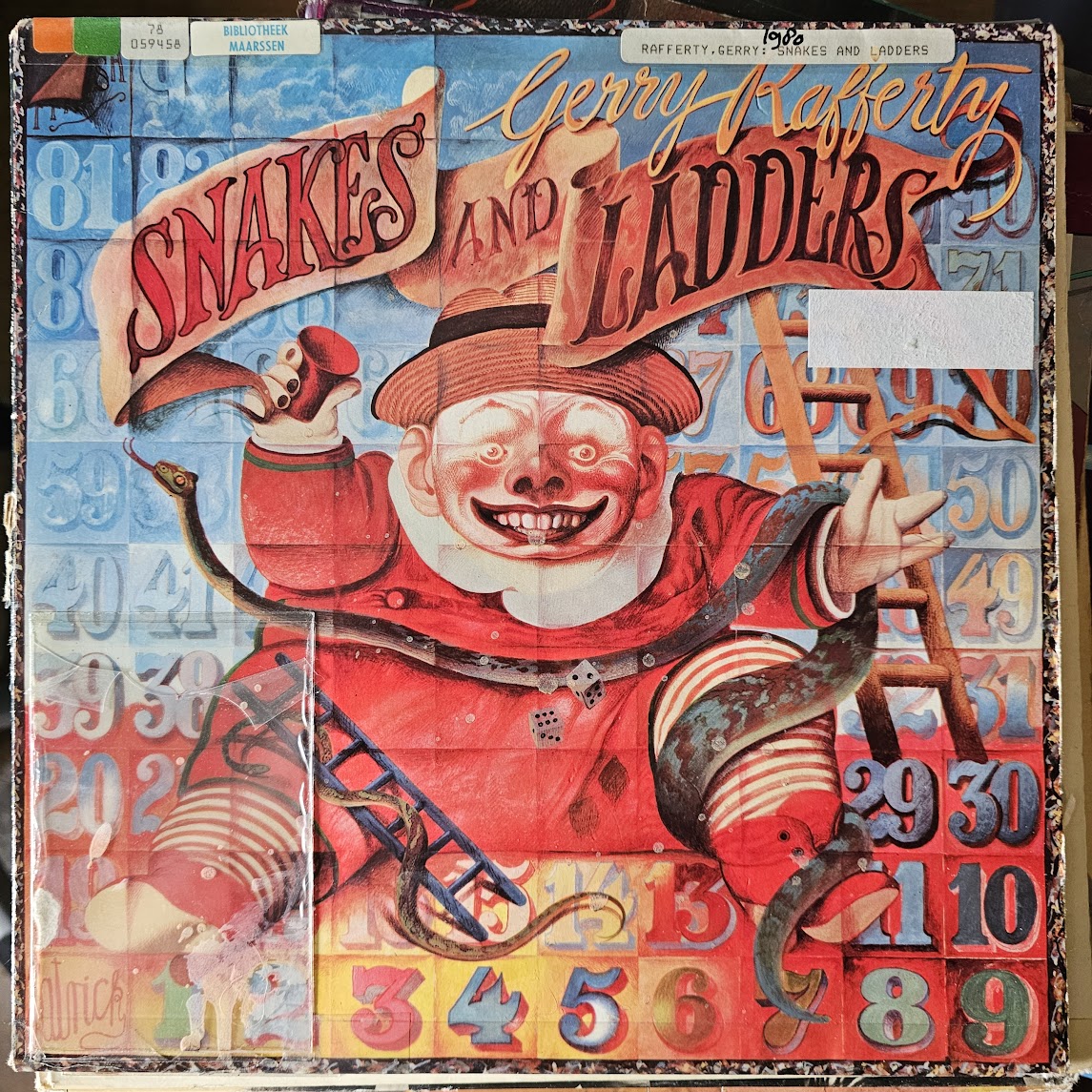 Gerry Rafferty - Snakes And Ladders (LP) Vinyl LP Vinyl Goed / Hoes Zie Foto