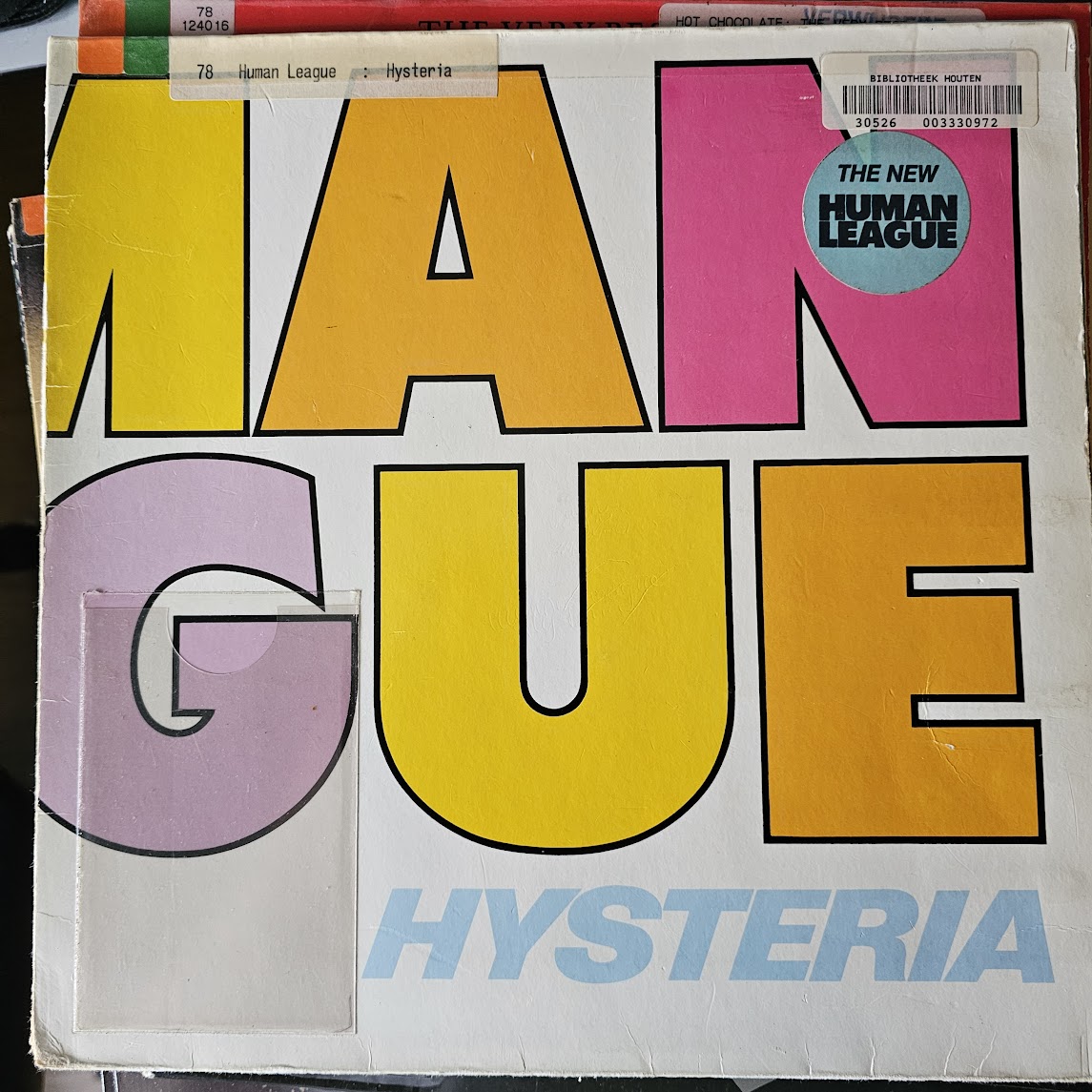 Human League - Hysteria (LP) Vinyl LP Vinyl Goed / Hoes Zie Foto