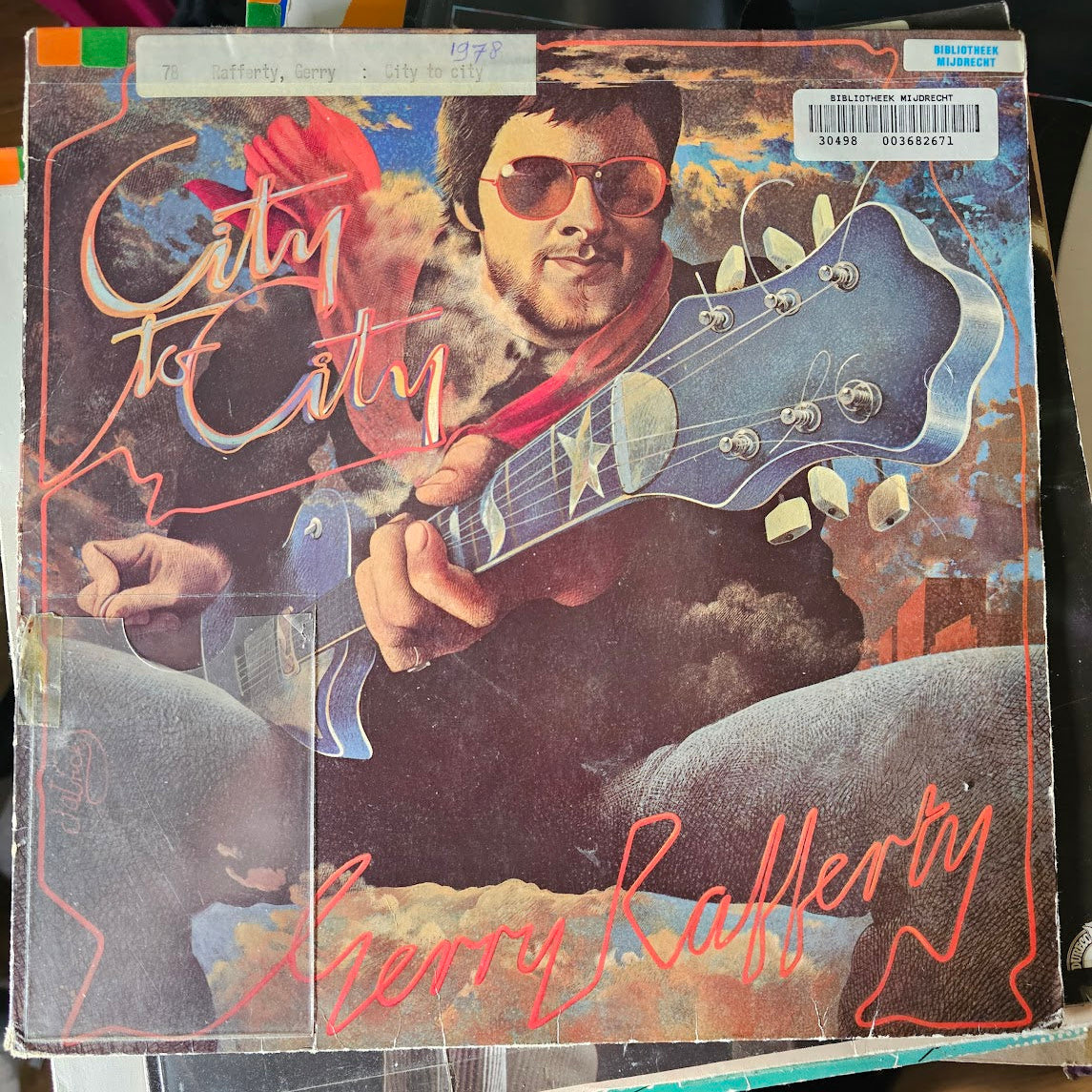 Gerry Rafferty - City To City (LP) Vinyl LP Vinyl Goed / Hoes Zie Foto