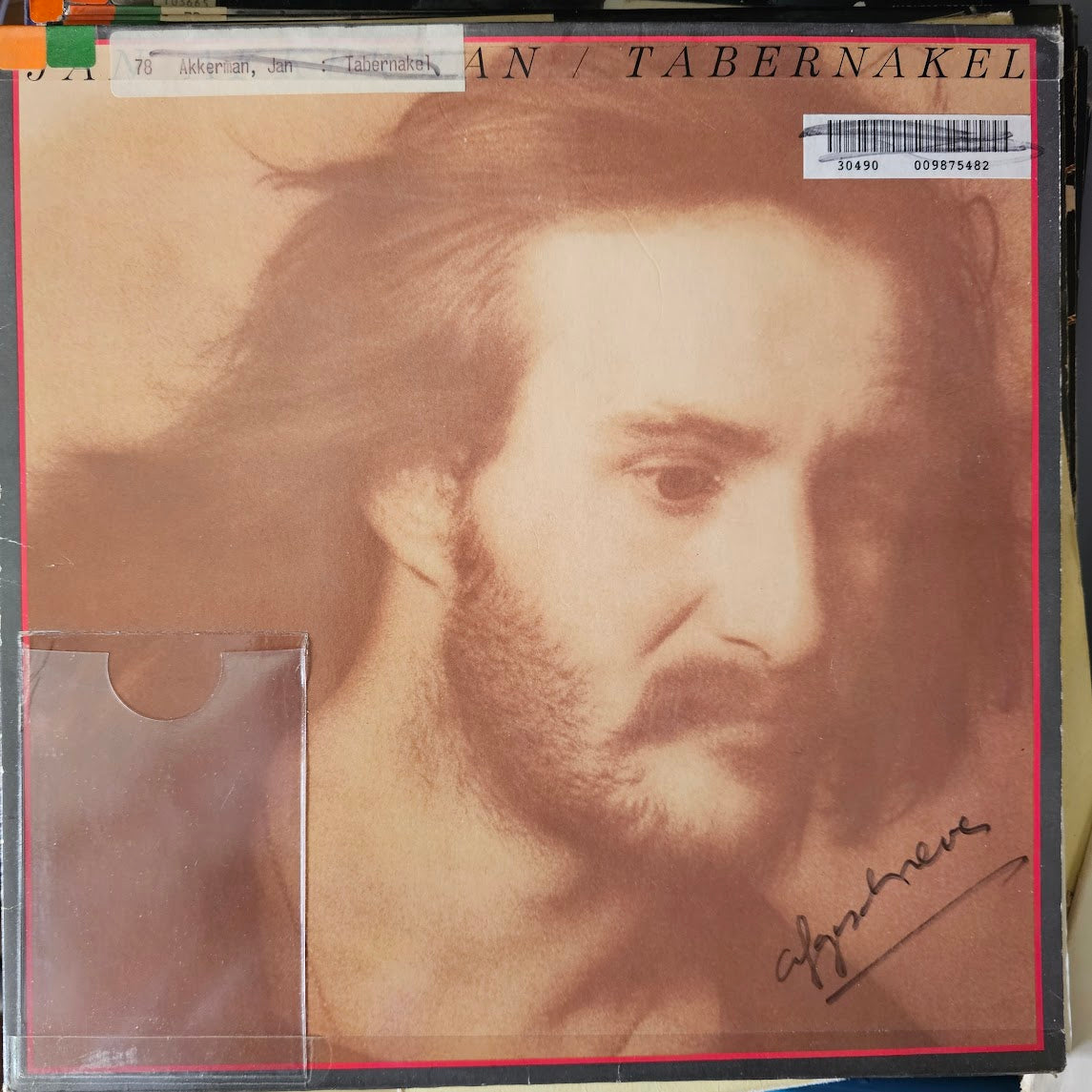 Jan Akkerman - Tabernakel (LP) Vinyl LP Vinyl Goed / Hoes Zie Foto
