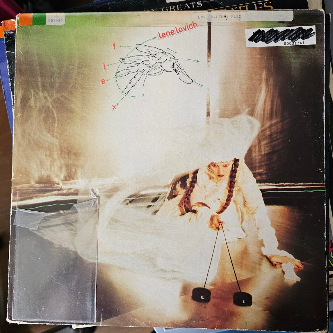 Lene Lovich - Flex (LP) Vinyl LP Vinyl Goed / Hoes Zie Foto