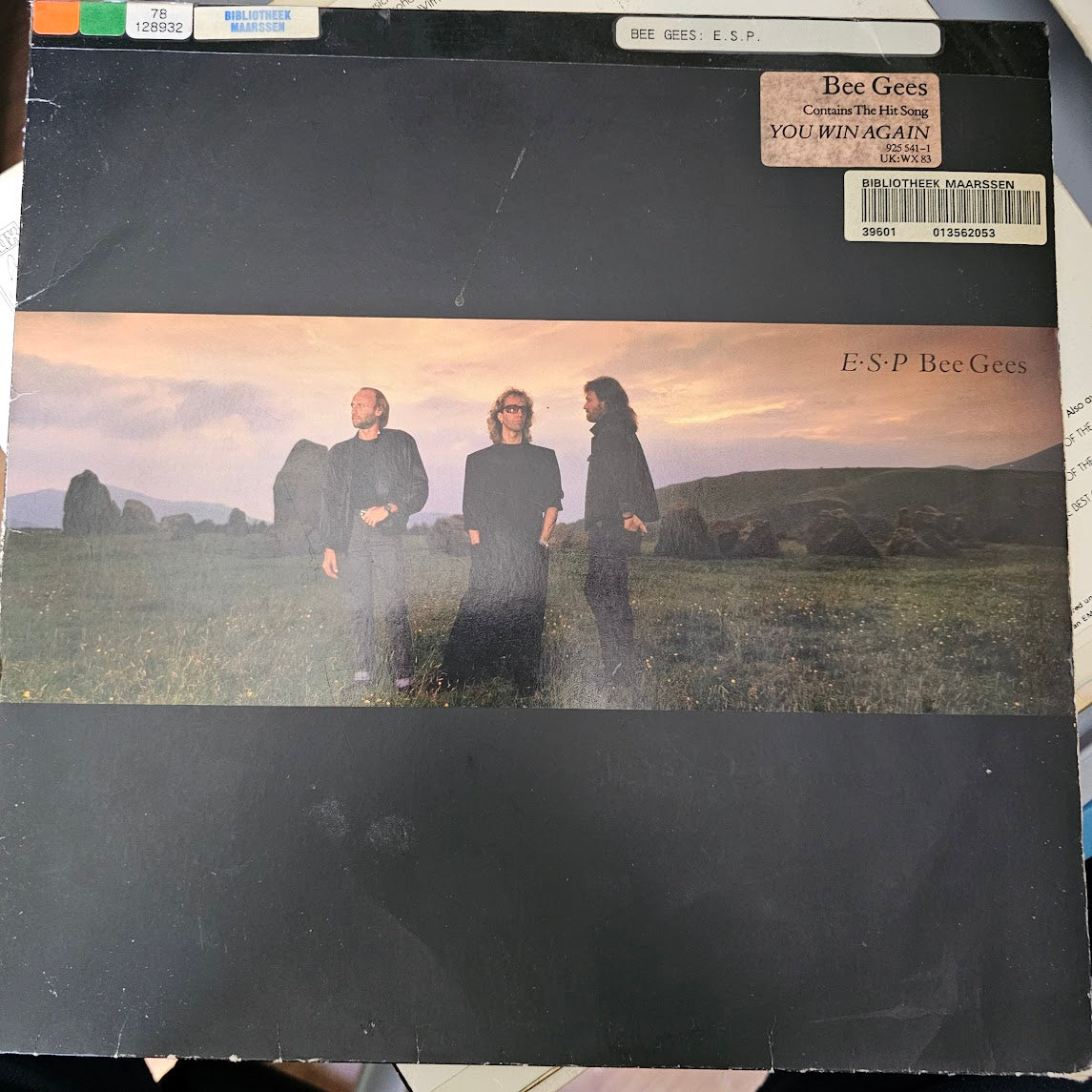 Bee Gees - E•S•P (LP) Vinyl LP Vinyl Goed / Hoes Zie Foto
