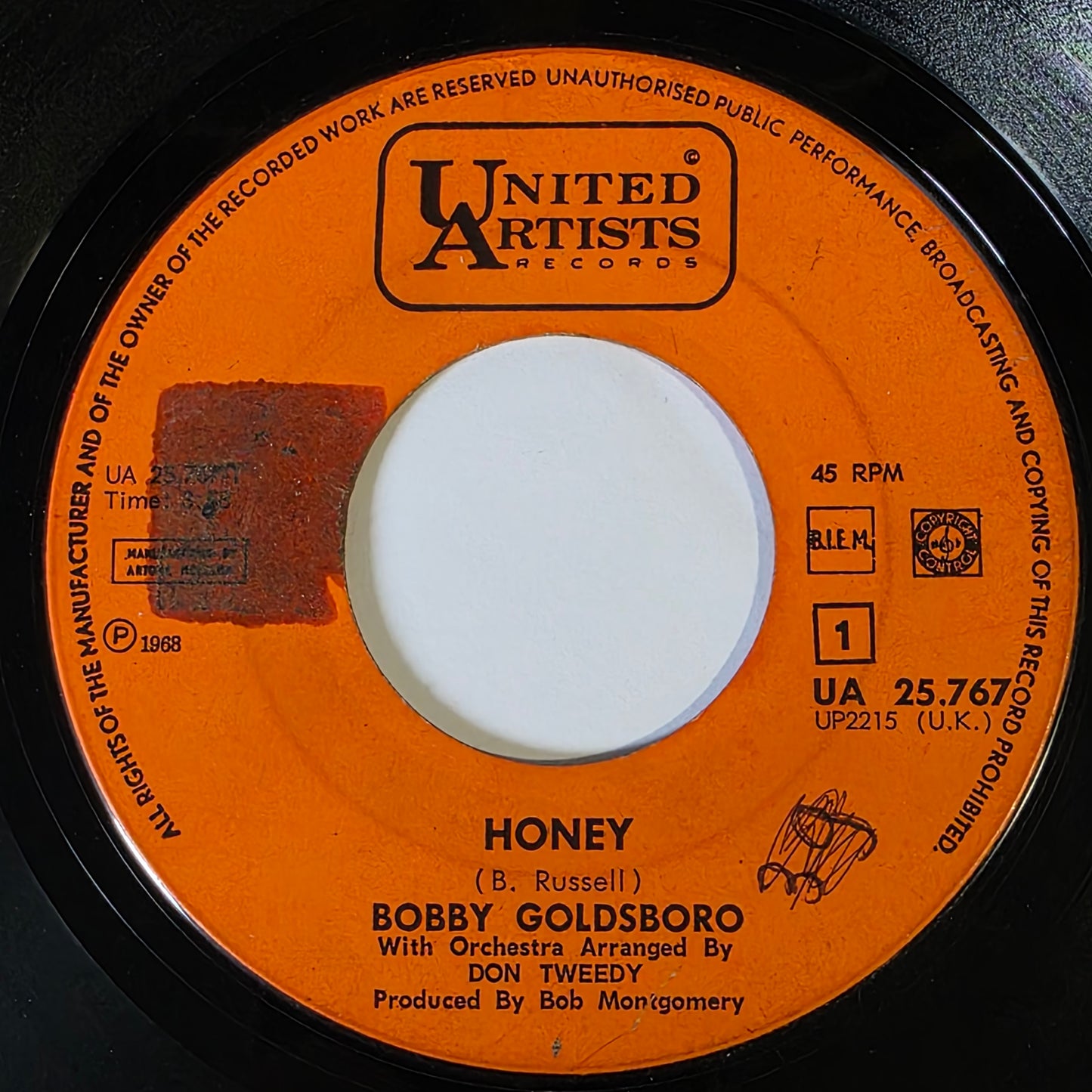 Bobby Goldsboro - Honey