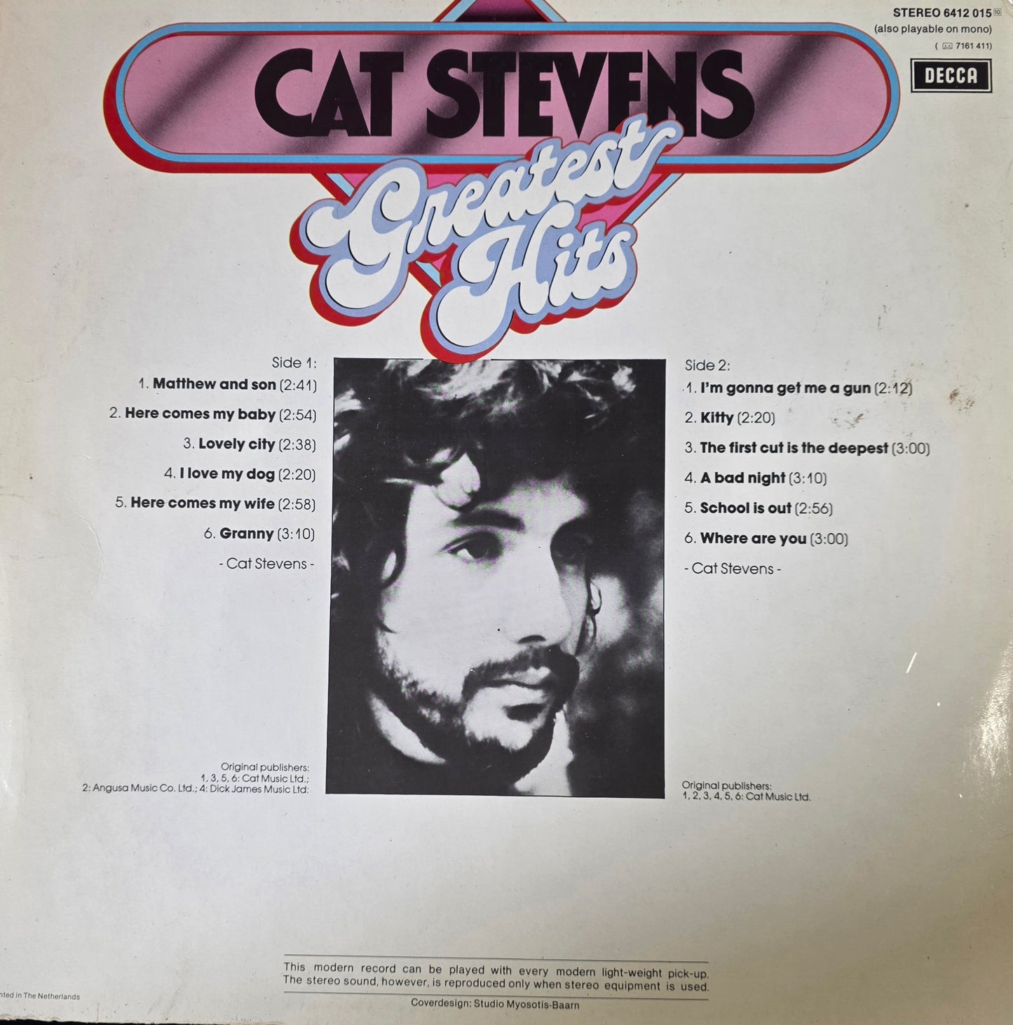 Cat Stevens - Greatest Hits (LP)