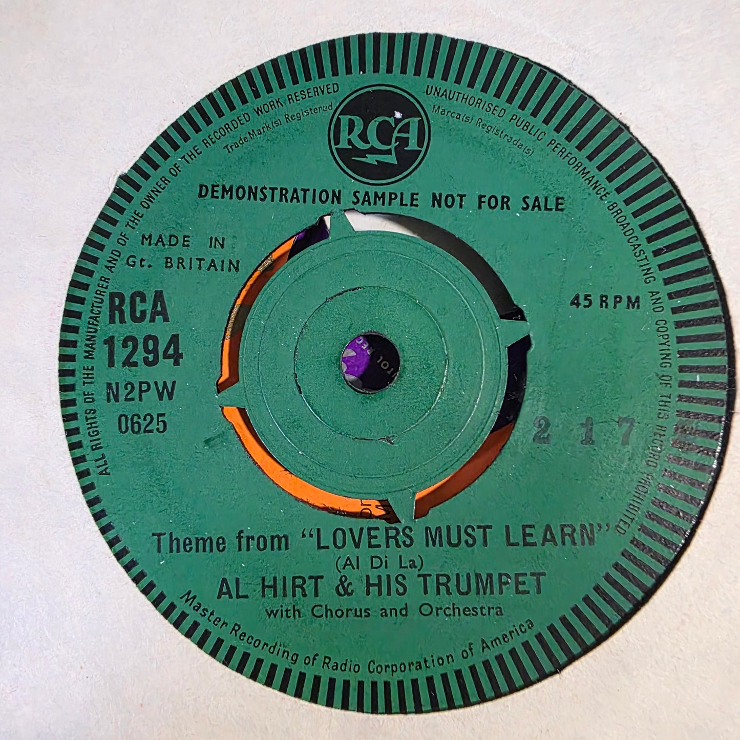 Al Hirt & His Trumpet - Talkin' 'Bout That River Vinyl Singles Vinyl Zeer Goed / Hoesje Generic "VINYLSINGLES.NL"