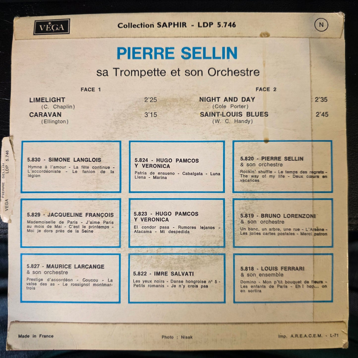 Pierre Sellin - Limelight
