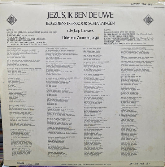Jeugddienst Kerkkoor Scheveningen - Jezus Ik Ben De Uwe (LP)