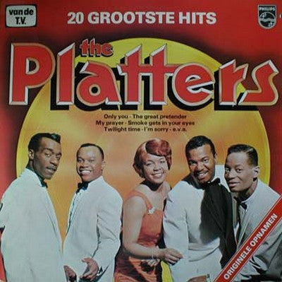 Platters - 20 Grootste Hits (LP) Vinyl LP Vinyl Zeer Goed / Hoesje Goed "VINYLSINGLES.NL"