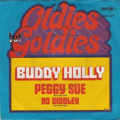 Buddy Holly - Peggy Sue Vinyl Singles Vinyl Zeer Goed / Hoesje Goed "VINYLSINGLES.NL"
