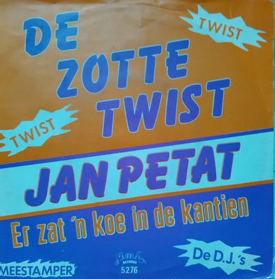 Jan Petat - De Zotte Twist Vinyl Singles Media: VG <br> Hoes: G+