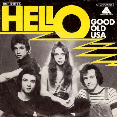 Hello - Good Old USA Vinyl Singles Vinyl Zeer Goed / Hoesje Plakband "VINYLSINGLES.NL"