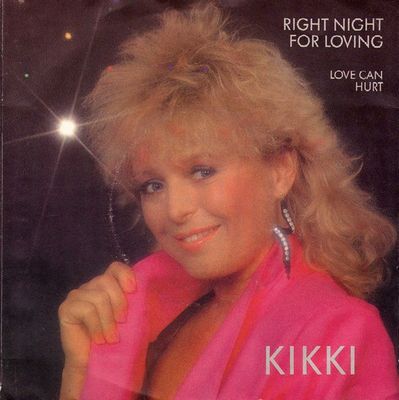 Kikki Danielsson - Right Night For Lovin' Vinyl Singles Media: VG <br> Hoes: G+