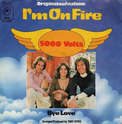 5000 Volts - I'm On Fire Vinyl Singles Vinyl (VG) <br> Hoes (G+)
