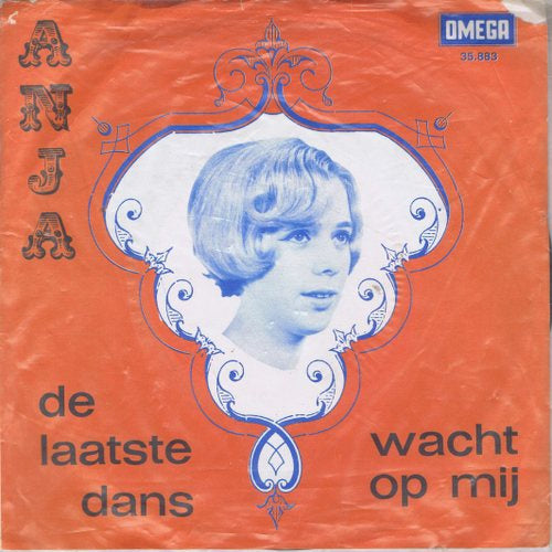 Anja - De Laatste Dans Vinyl Singles Vinyl Very Good (VG) <br> Hoes Good Plus (G+)