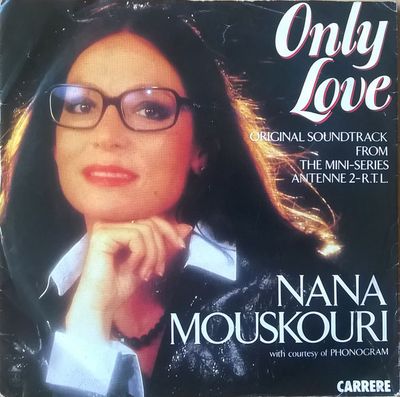 Nana Mouskouri - Only Love Vinyl Singles Vinyl (VG) <br> Hoes (G+)
