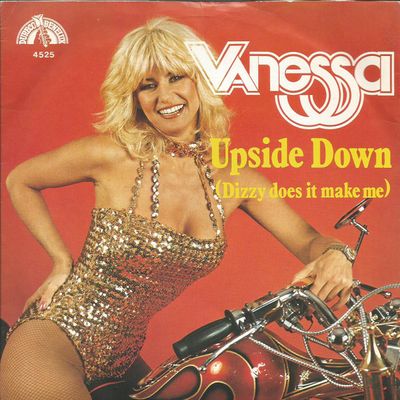 Vanessa - Upside Down (Dizzy Does It Make Me) Vinyl Singles Vinyl Zeer Goed / Hoesje Goed "VINYLSINGLES.NL"