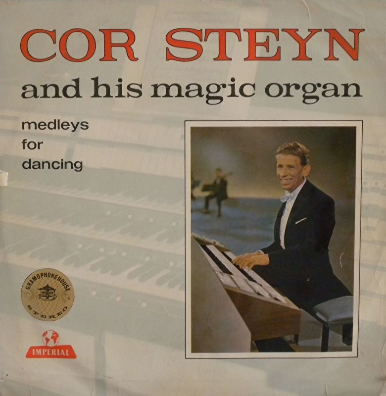 Cor Steyn - Cor Steyn And His Magic Organ 5 (LP) Vinyl LP Vinyl Very Good (VG) <br> Hoes Good Plus (G+)