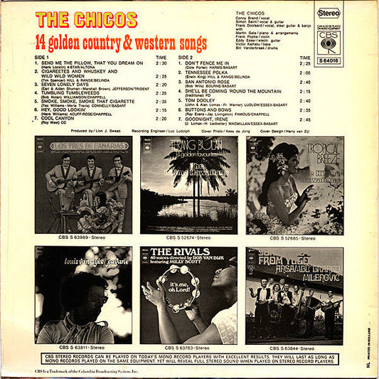 Chicos - 14 Golden Country & Western Songs (LP) 45784