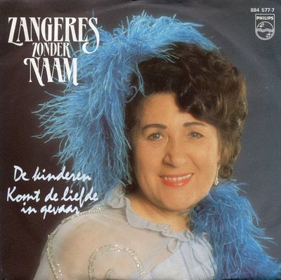 Zangeres Zonder Naam - De Kinderen Vinyl Singles Vinyl Zeer Goed / Hoesje Goed "VINYLSINGLES.NL"