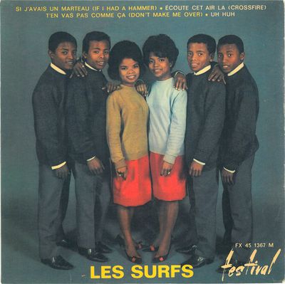 Les Surfs - Si J'Avais Un Marteau Vinyl Singles Vinyl (VG) <br> Hoes (G+)