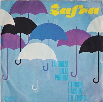 Zafra - La Danza Della Pioggia Vinyl Singles Vinyl (VG) <br> Hoes (G+)