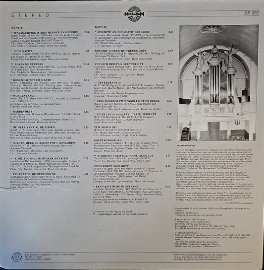 Chr. Gemengde Zangvereniging Looft den Heer Notter - Wat Ons Loflied Vrolijk Rijze (LP) Vinyl LP Vinyl Zeer Goed / Hoesje Goed "VINYLSINGLES.NL"