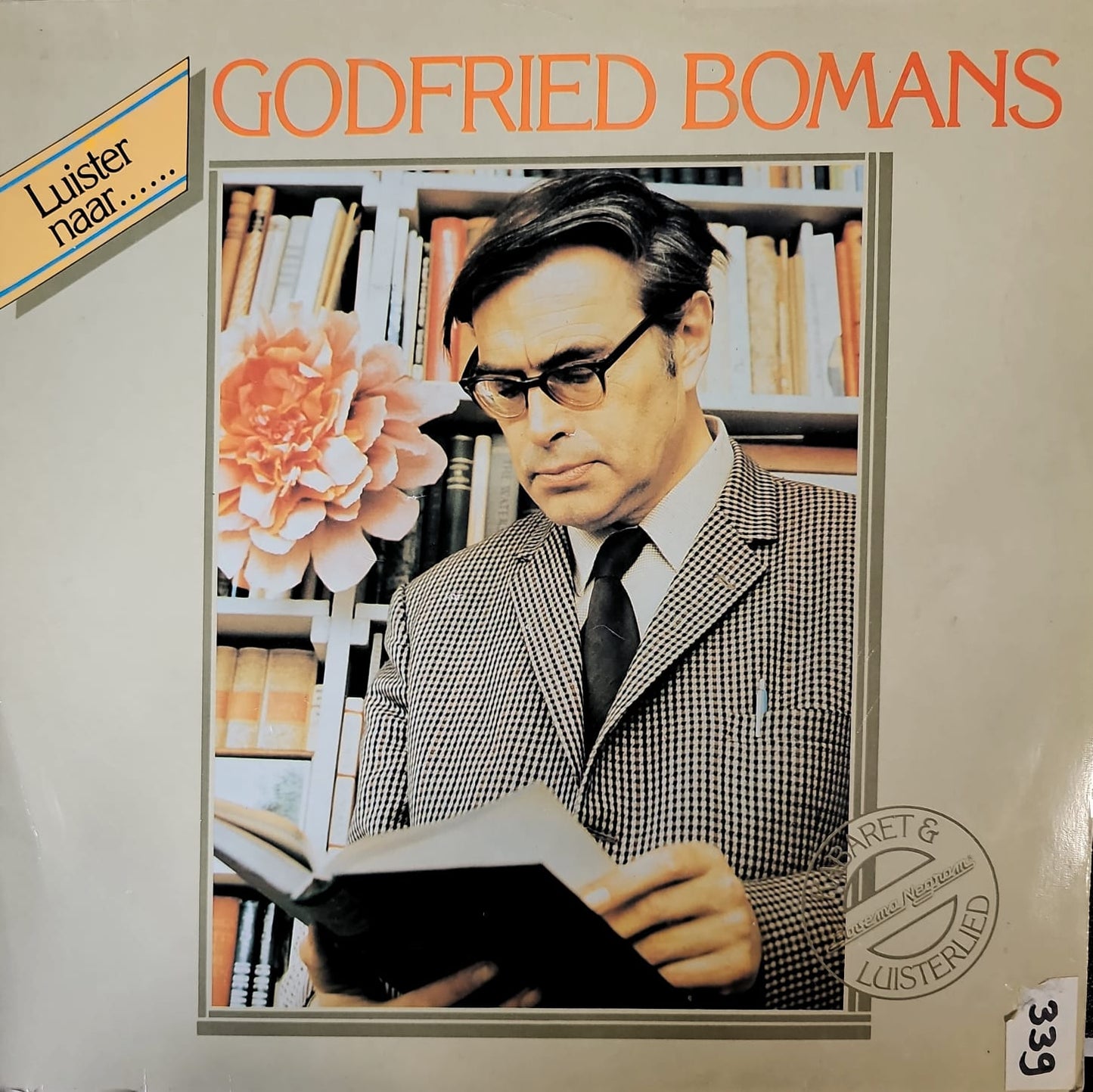 Godfried Bomans - Luister Naar...... Godfried Bomans (LP) Vinyl LP Vinyl Very Good (VG) <br> Hoes Good Plus (G+)
