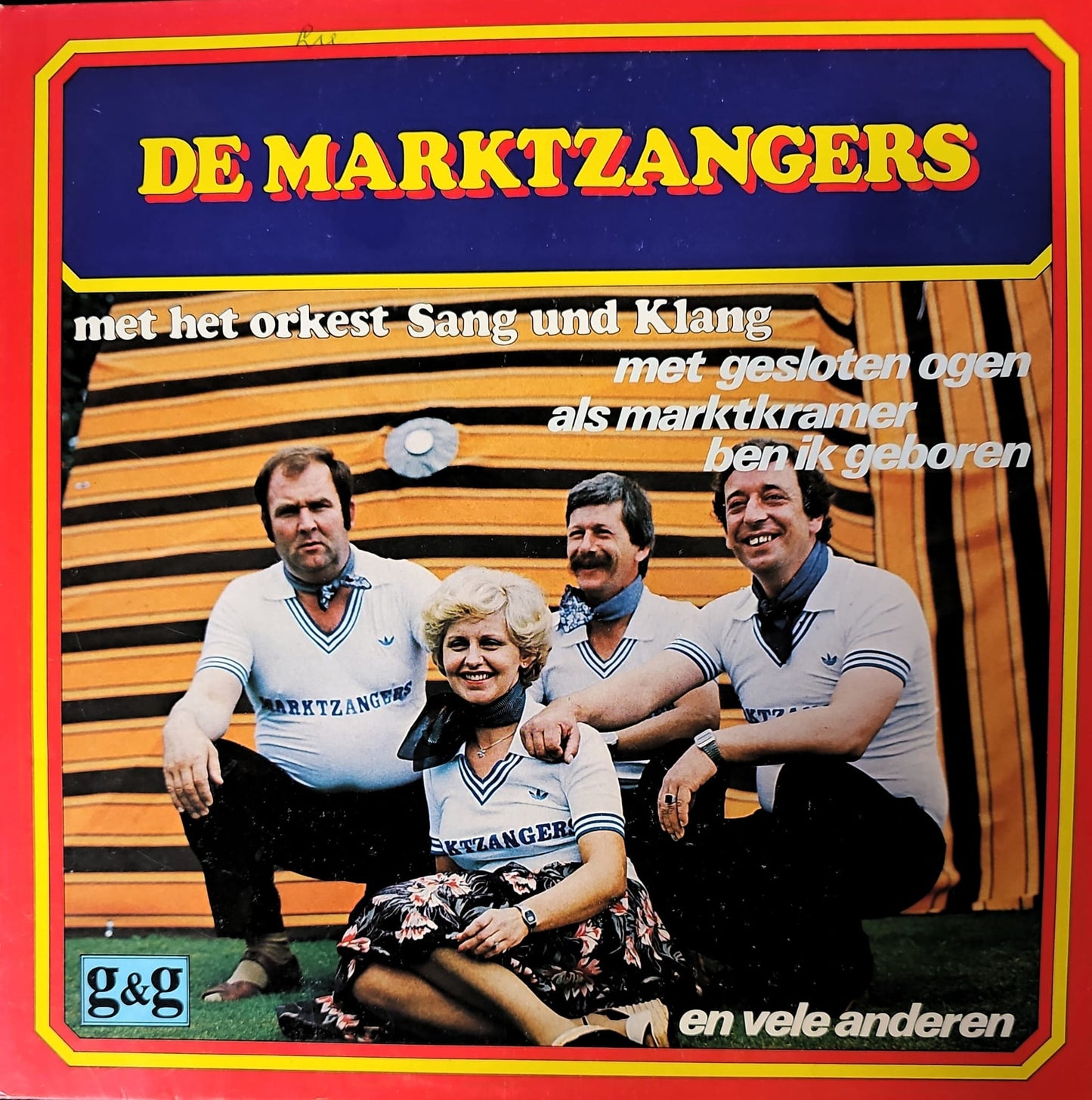 Marktzangers - En Vele Andere (LP) Vinyl LP Vinyl Very Good (VG) <br> Hoes Good Plus (G+)