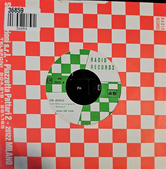 Jim Ivan - Un Anno 36859 Vinyl Singles Hoes: Generic Company
