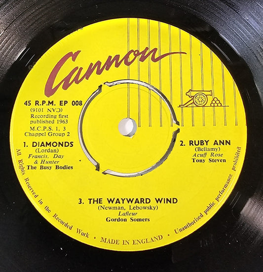 Various - Hit Paraders - Cannon Vinyl Singles Vinyl Zeer Goed / Hoesje Generic "VINYLSINGLES.NL"