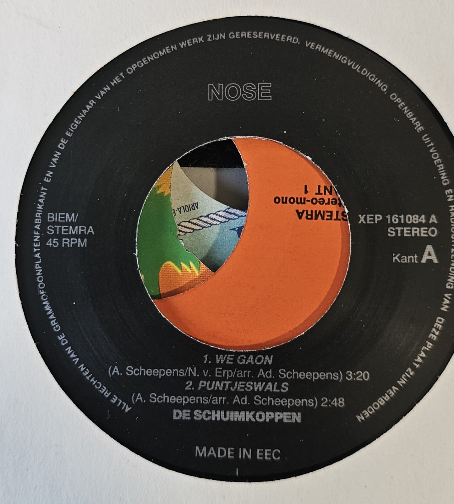 Schuimkoppen - We Gaon Vinyl Singles Vinyl Very Good (VG) <br> Hoes Generic