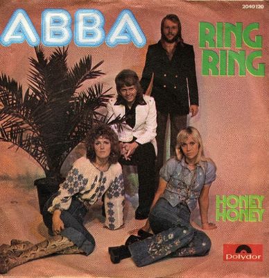 ABBA - Ring Ring Vinyl Zeer Goed / Hoesje Plakband "VINYLSINGLES.NL"