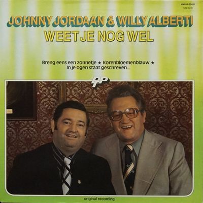 Johnny Jordaan - Weet Je Nog Wel (LP)