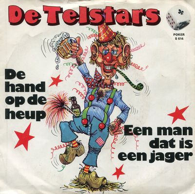 Telstars - De Hand Op De Heup Vinyl Singles Vinyl Zeer Goed / Hoesje Goed "VINYLSINGLES.NL"