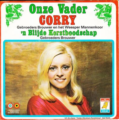 Corry Konings - Onze Vader Vinyl Singles Vinyl Zeer Goed / Hoesje Goed "VINYLSINGLES.NL"