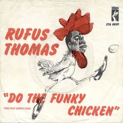 Rufus Thomas - Do The Funky Chicken Vinyl Singles Vinyl (VG) <br> Hoes (G+)