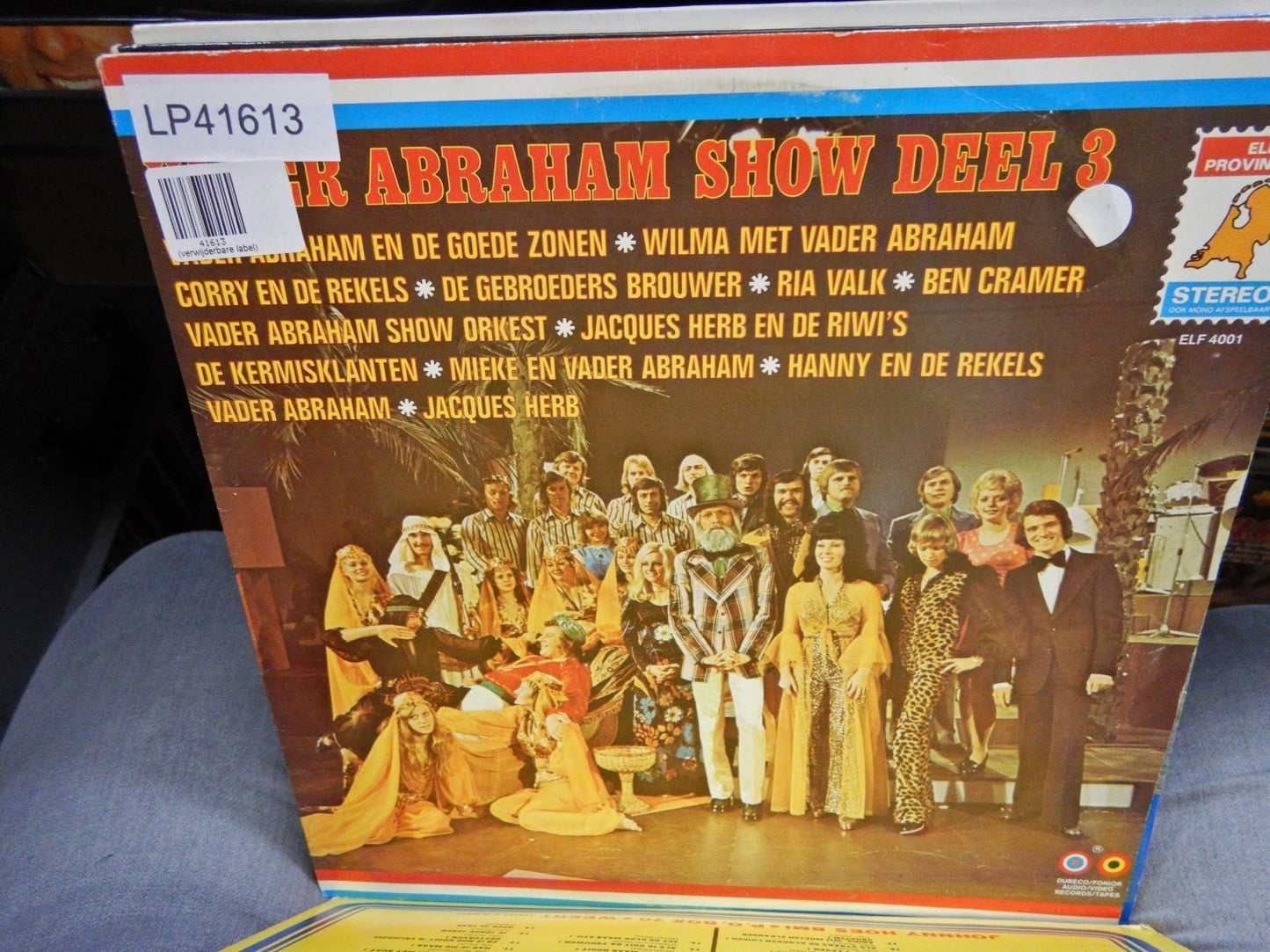 Various - Vader Abraham Show Deel 3 (LP) Vinyl LP Vinyl Very Good (VG) <br> Hoes Good Plus (G+)