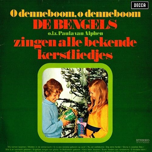 Kinderkoor De Bengels - O Denneboom, O Denneboom (LP) Vinyl LP Vinyl Very Good (VG) <br> Hoes Good Plus (G+)