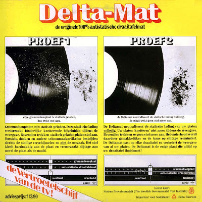 Delta - De Aanti-statische Draaitafelmat