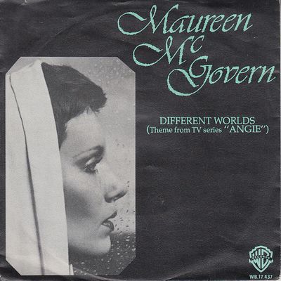 Maureen McGovern - Different Worlds Vinyl Singles Vinyl Zeer Goed / Hoesje Goed "VINYLSINGLES.NL"