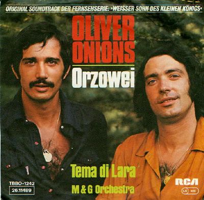 Oliver Onions - Orzowei Vinyl Singles Vinyl (VG) <br> Hoes (G+)